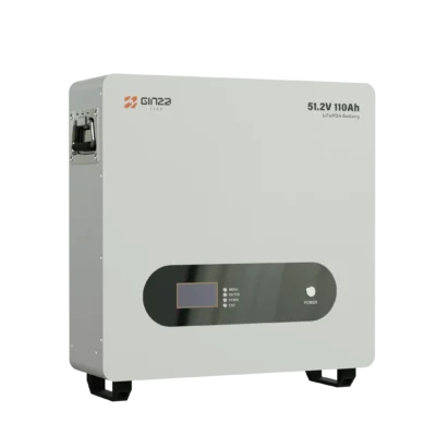 Ginza 51.2V 110Ah LiFePO4 Battery - Angle View